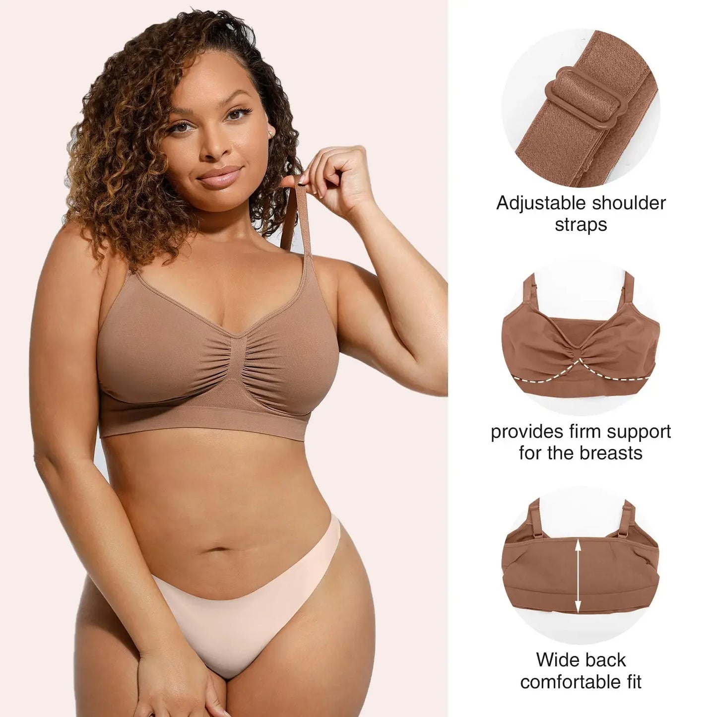 Comfort Fit Wireless Push-Up Bra™